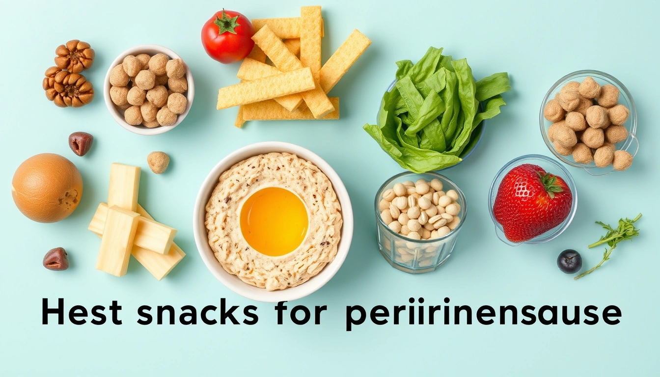 Best snacks for perimenopause: high-protein and high-fiber options Best snacks for perimenopause: high-protein and high-fiber options