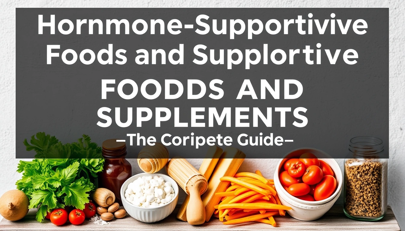 Hormone-Supportive Foods and Supplements — The Complete Guide