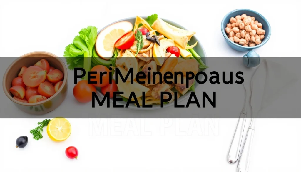 Perimenopause meal plan: 7-day eating plan for energy and appetite control