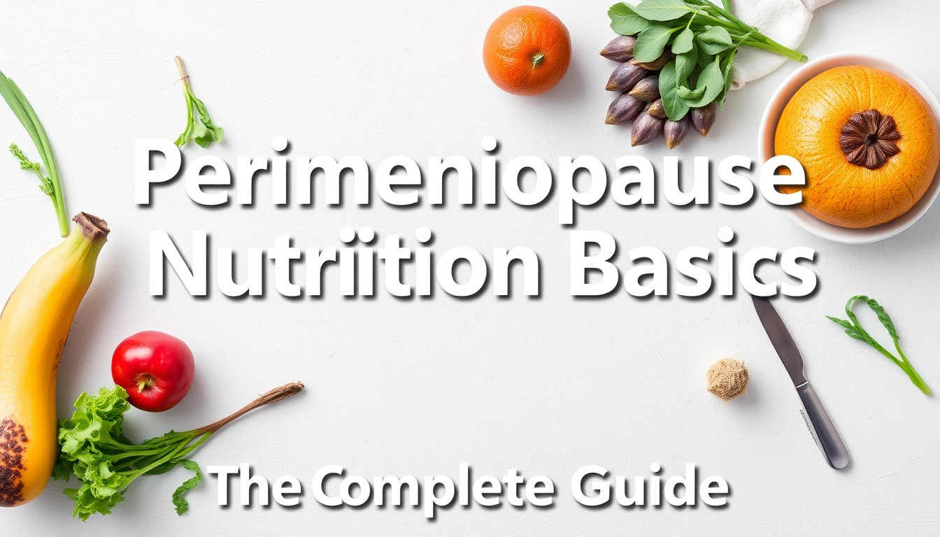 Perimenopause Nutrition Basics — The Complete Guide